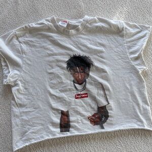 Supreme Graphic White Kids Tee